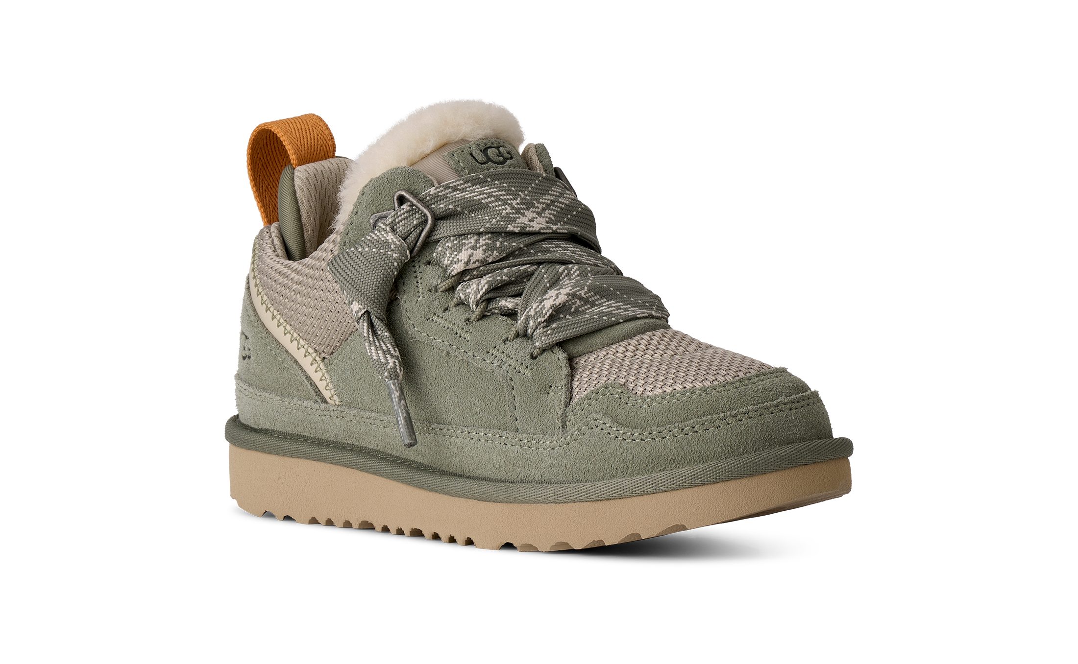 UGG LOWMEL Sneaker Kinderschuh, Halbschuh, Schnürschuh mit weichem Fußbett