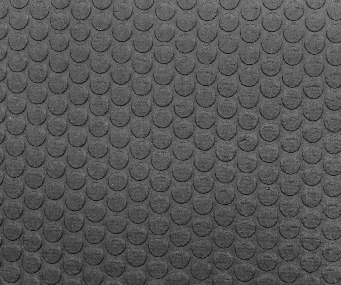 Friedola Gummimatte robuste Noppenmatte schwarz 80cm breit, Länge wählbar  100cm 200cm 300cm