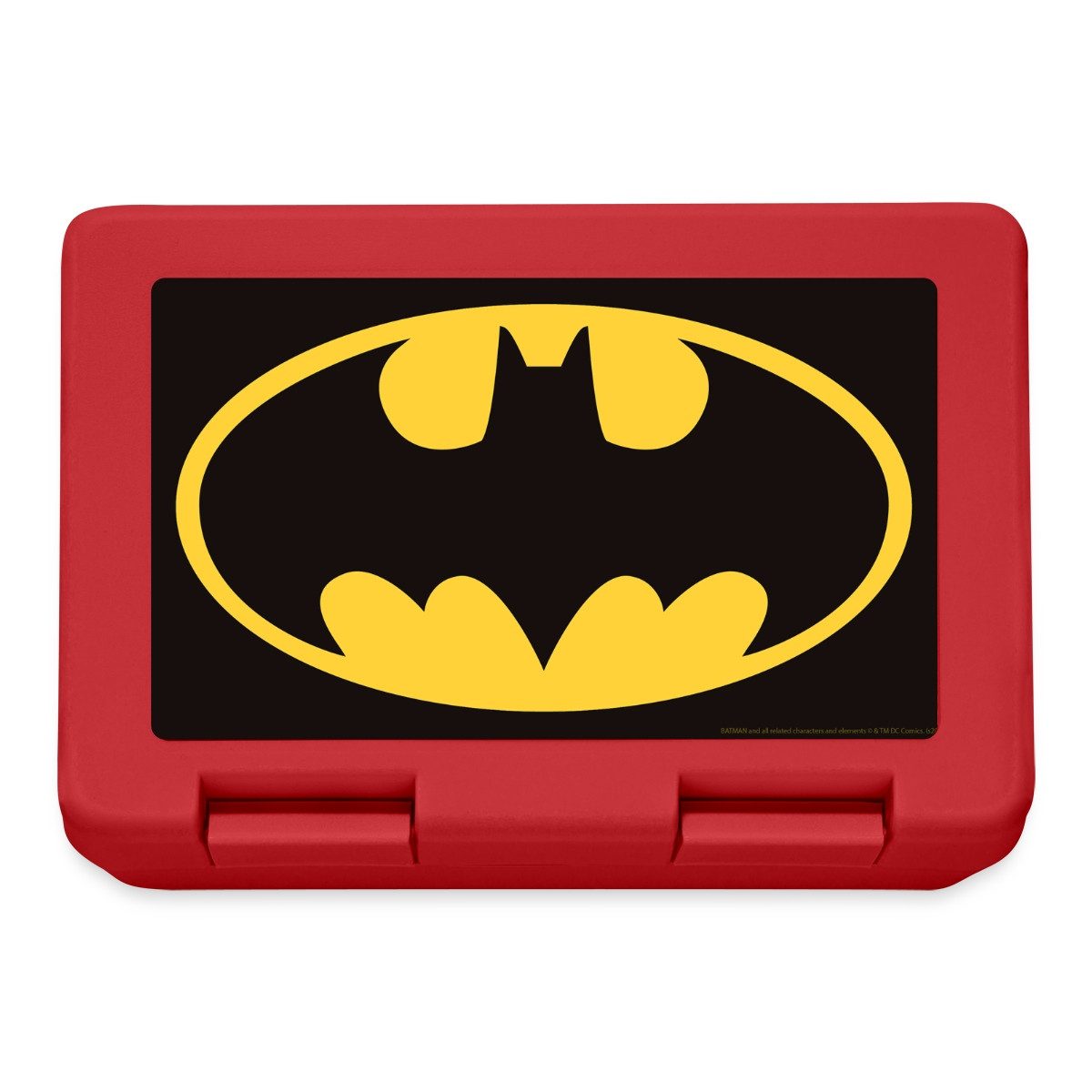 Spreadshirt Lunchbox Batman Logo Classic Brotdose Lunchbox, Plastik, Aluminium