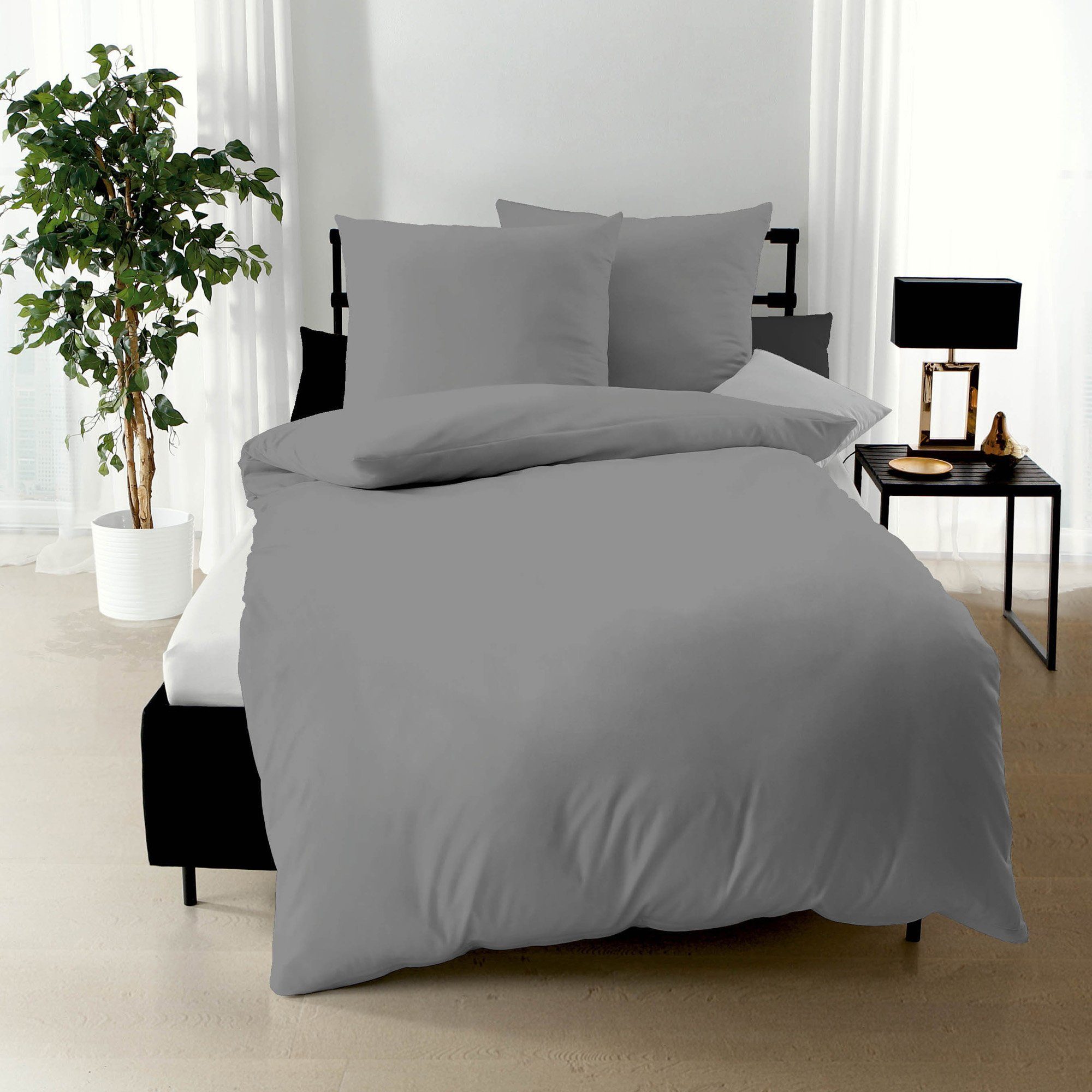 Kaeppel Bettwäsche Bettwäsche, Mako-Satin, 2 teilig, günstig online kaufen
