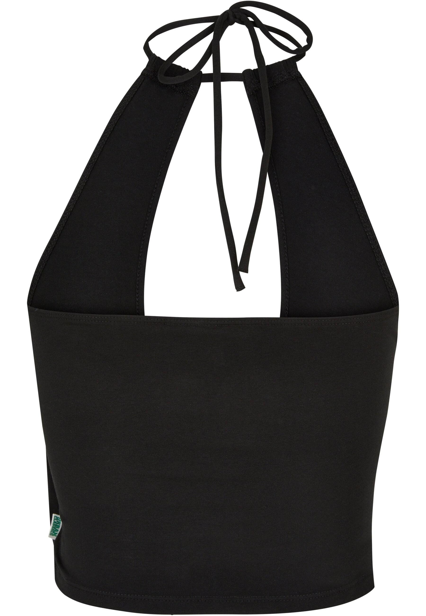 URBAN CLASSICS Muskelshirt Urban Classics Damen Ladies Short Wraped Neckhol günstig online kaufen