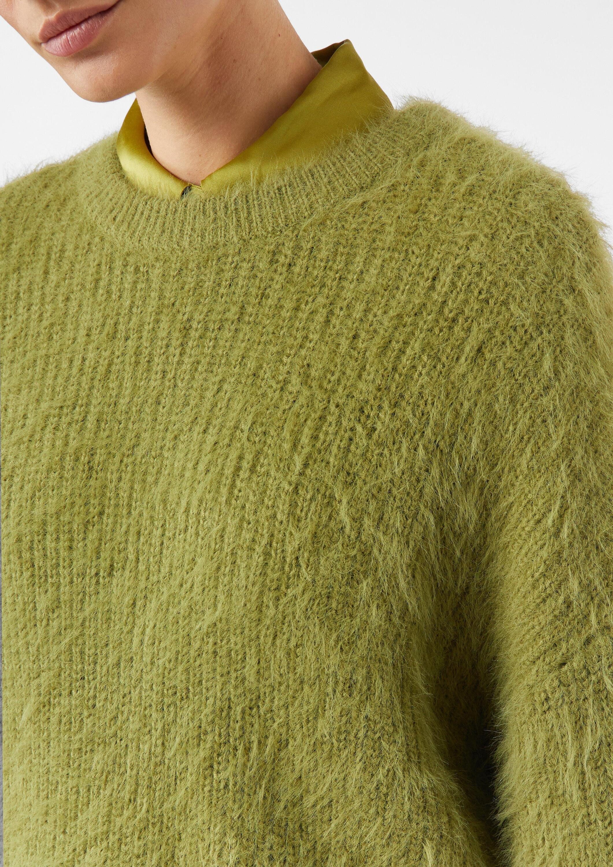 comma Longpullover Strickpullover Kuscheliger Oversize-Strickpullover