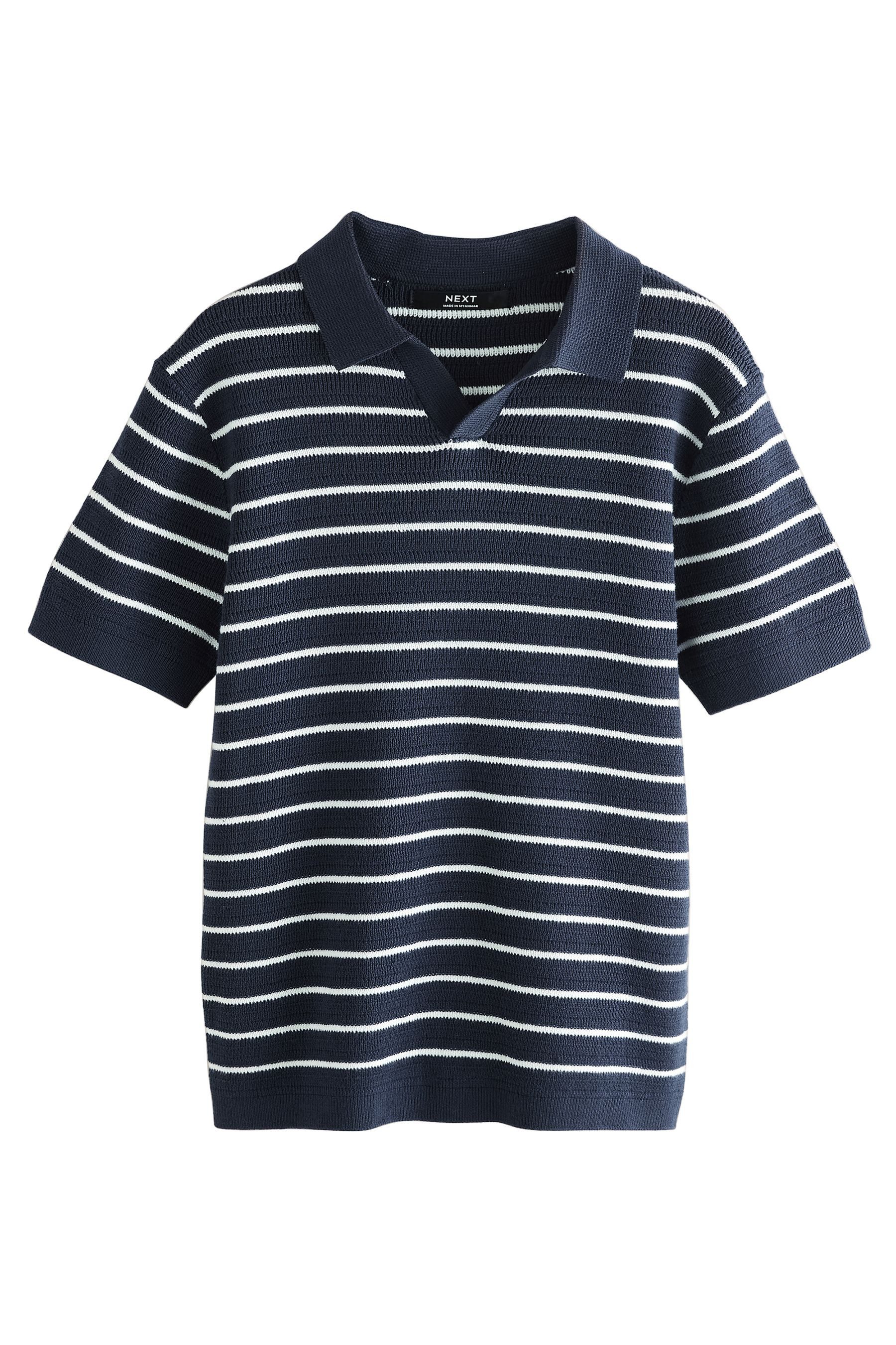 Next Polokragenpullover Kurzärmliger Polopullover mit Kragen günstig online kaufen