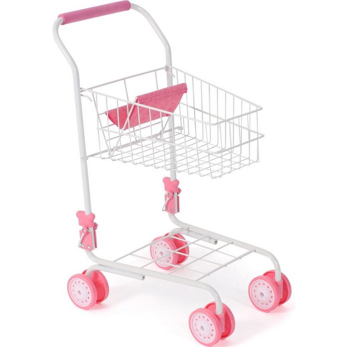 CHIC2000 Spiel-Einkaufswagen Melange Pink mit Puppensitz