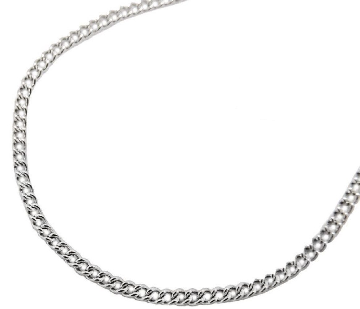 Collier Halskette 1,4 mm Panzerkette Edelstahl 45 cm