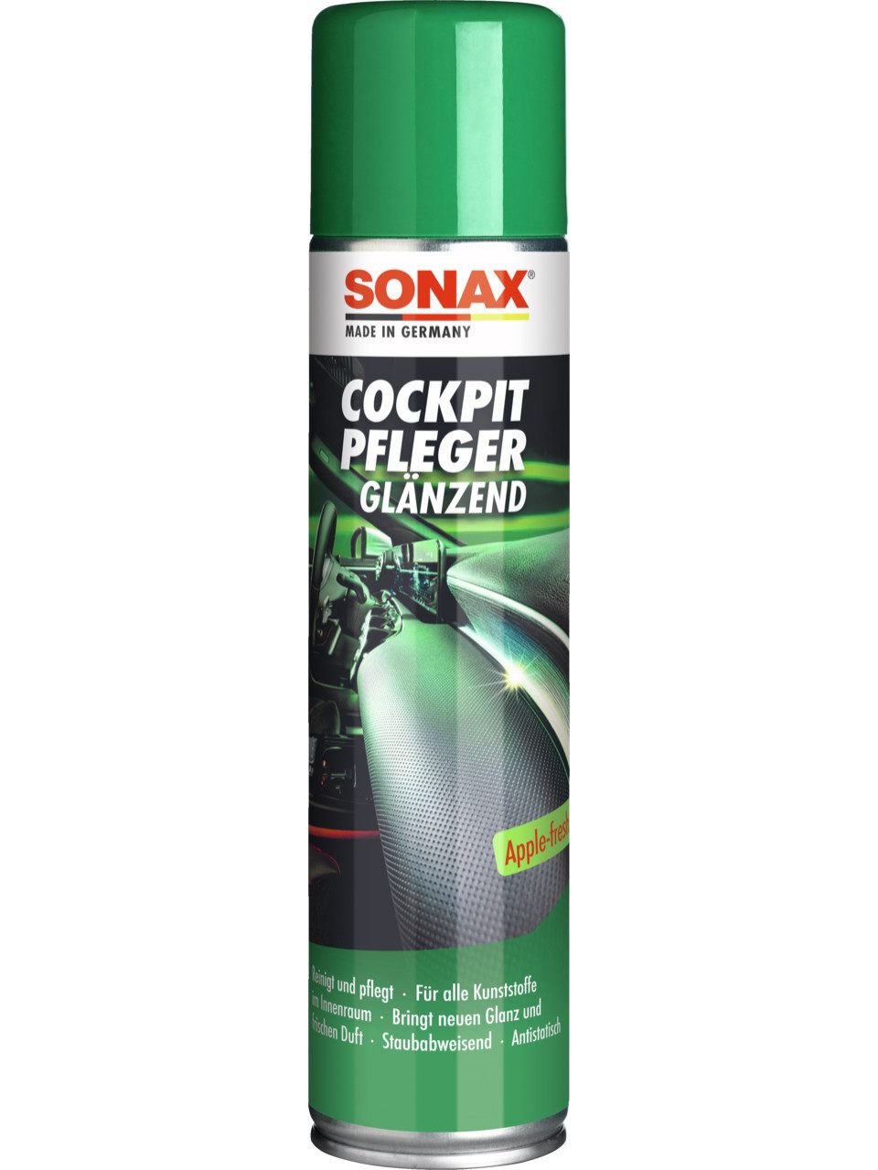 Sonax Sonax Cockpitpfleger Apple fresh 400ml Cockpit-Reiniger
