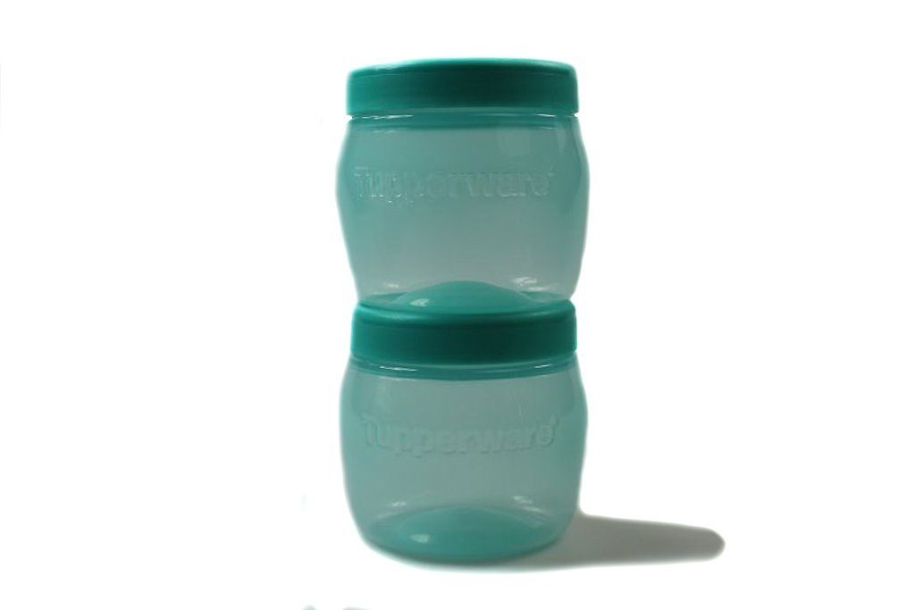 Original Tupperware Behälter 550 Ml - Helles Türkis, Dicht, Spülmaschinenfest Für Vorräte & To-Go