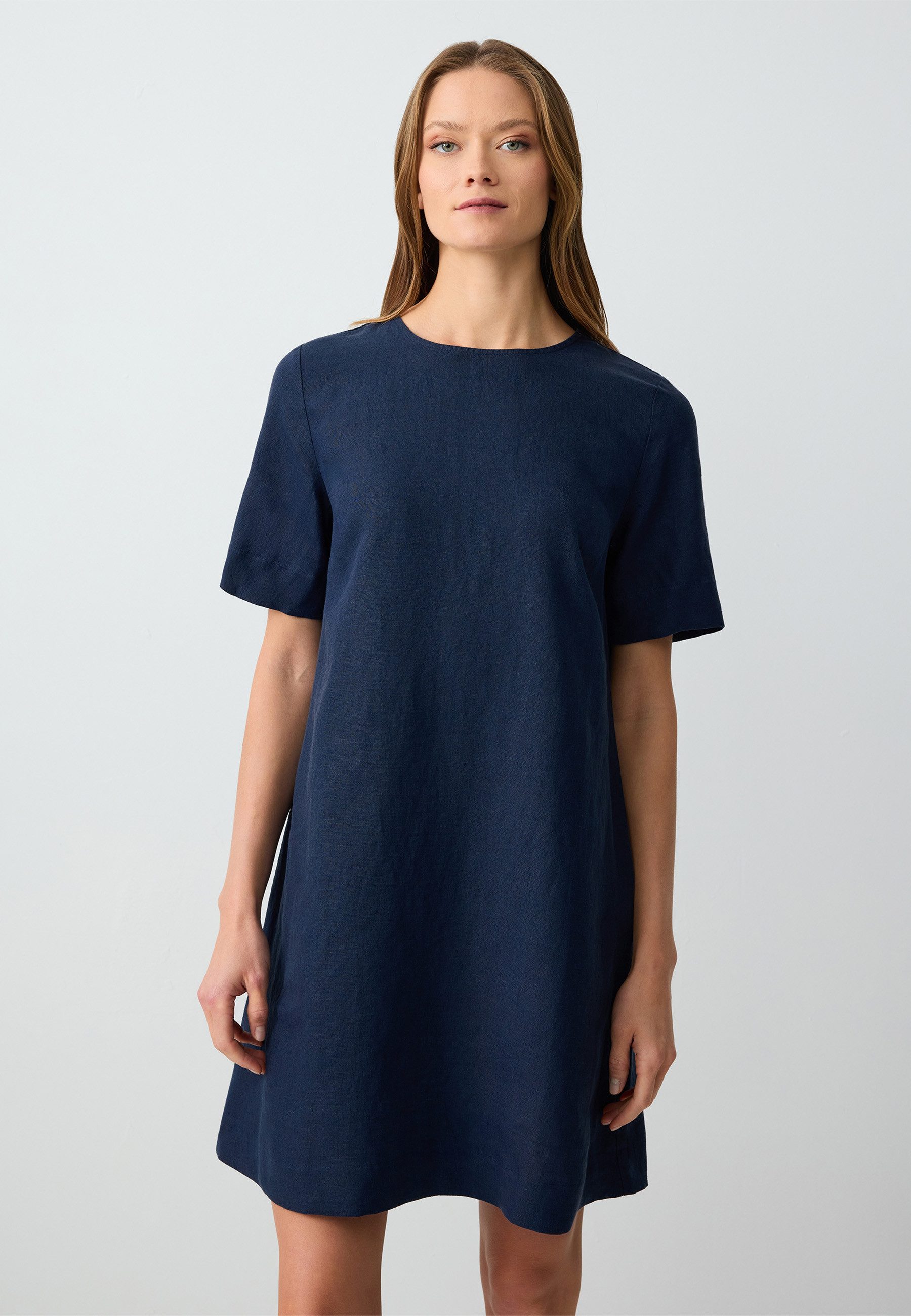 Jimmy Key Minikleid Minikleid Aus Leinen günstig online kaufen