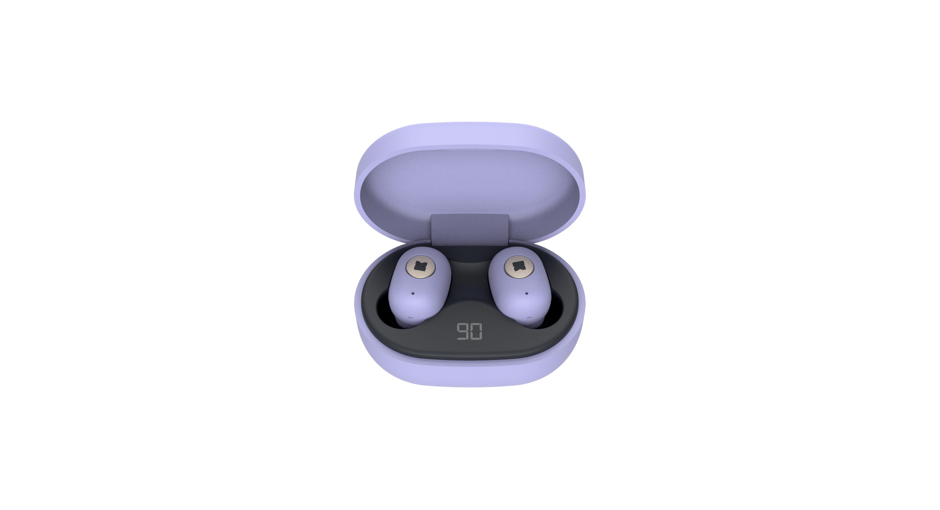 KREAFUNK On-Ear-Kopfhörer (aBEAN Bluetooth Kopfhörer) spring lavender | On-Ear-Kopfhörer