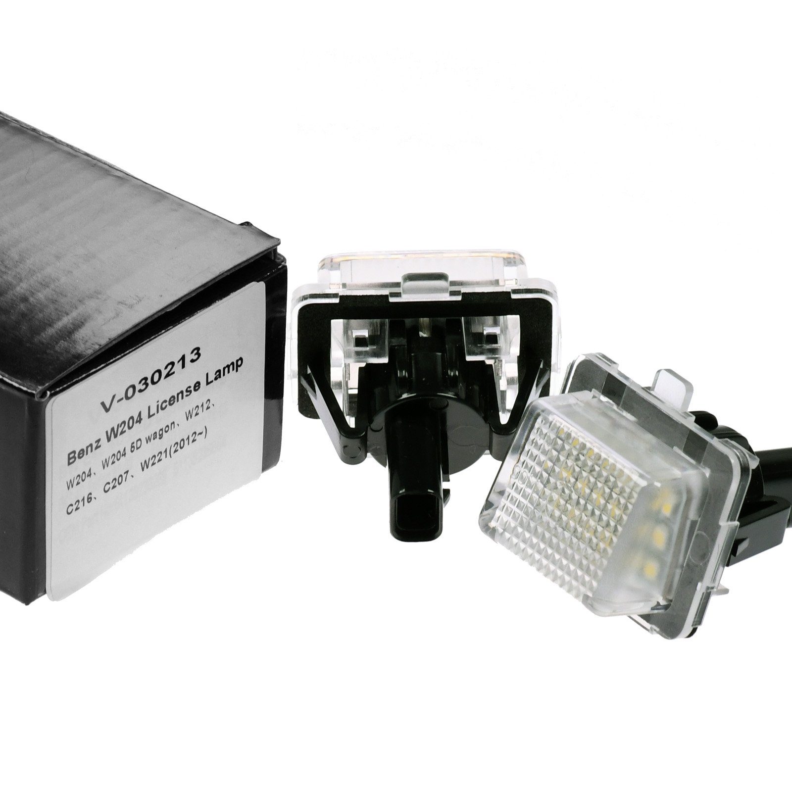Vinstar KFZ-Ersatzleuchte LED Kennzeichenbeleuchtung E-geprüft für