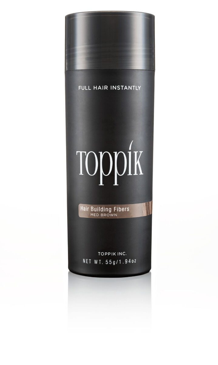 Haarfestiger Toppik Hair Building Fibers Medium Brown 55gr