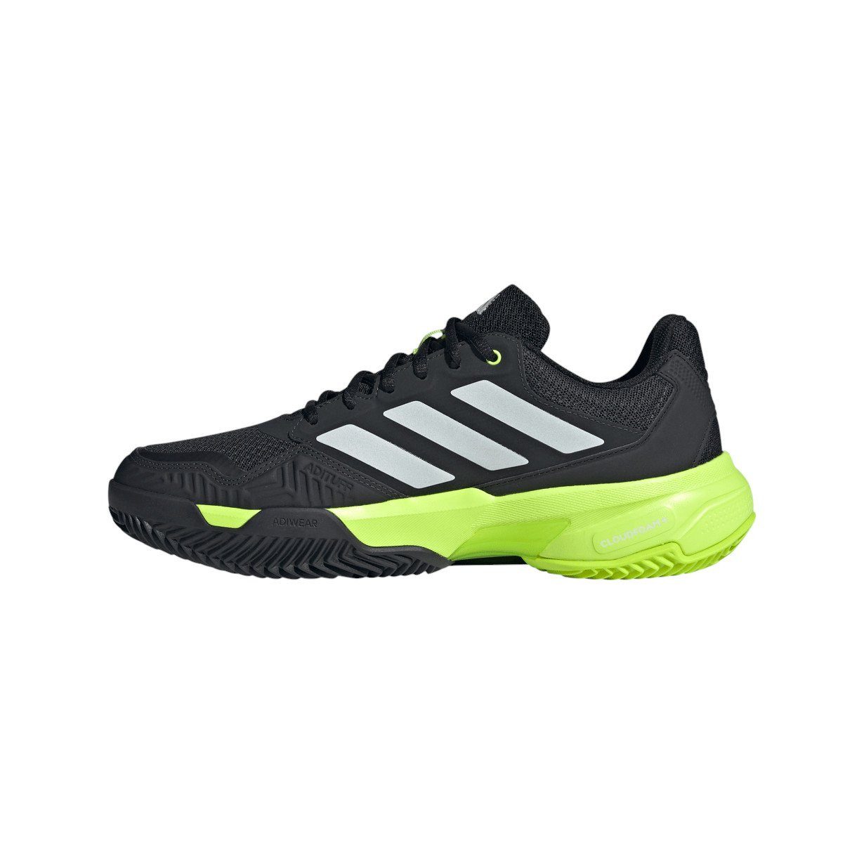 adidas Performance CourtJam Control 3 Clay/Sandplatz 2025 schwarz/lime Herr günstig online kaufen