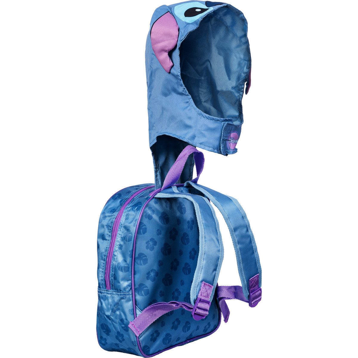 Disney Kinderrucksack Lilo and Stitch Lemur-Hooded Unisex Kinder