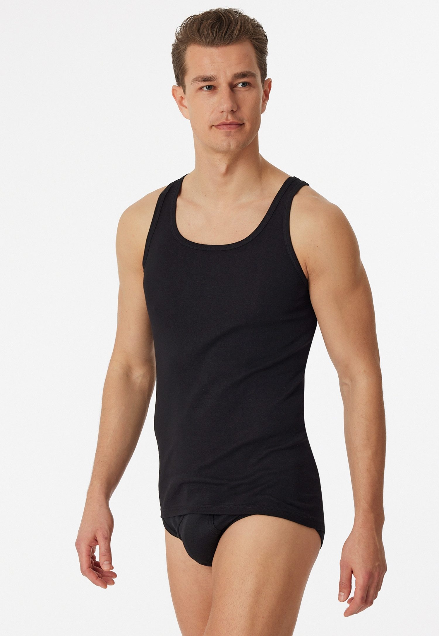 Schiesser Unterhemd Original Classics (2er Pack) mit etwas längerer Rückenp günstig online kaufen