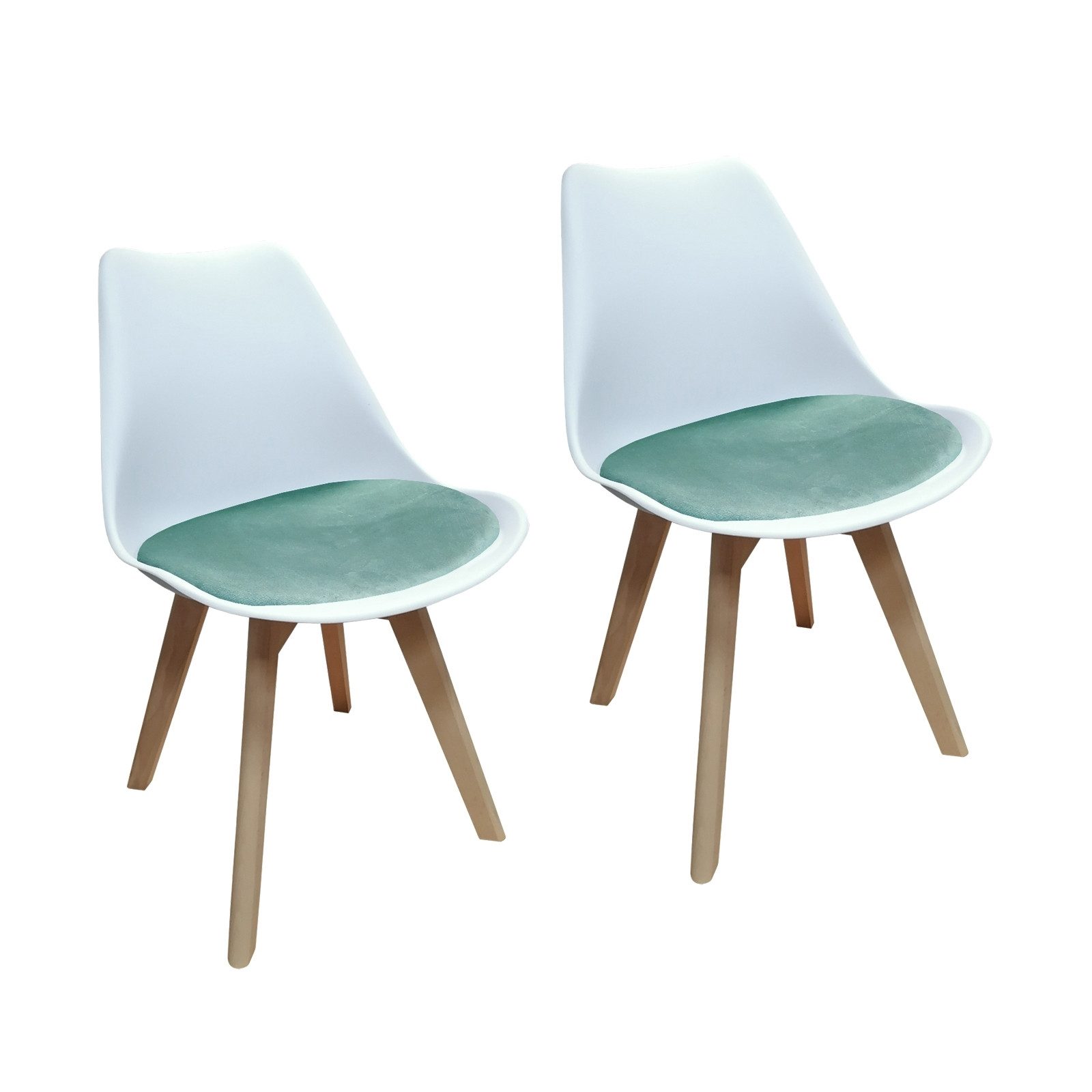 HTI-Living Esszimmerstuhl 2er Set Design-Stühle mit Sitzpolster (Set, 2 St) günstig online kaufen