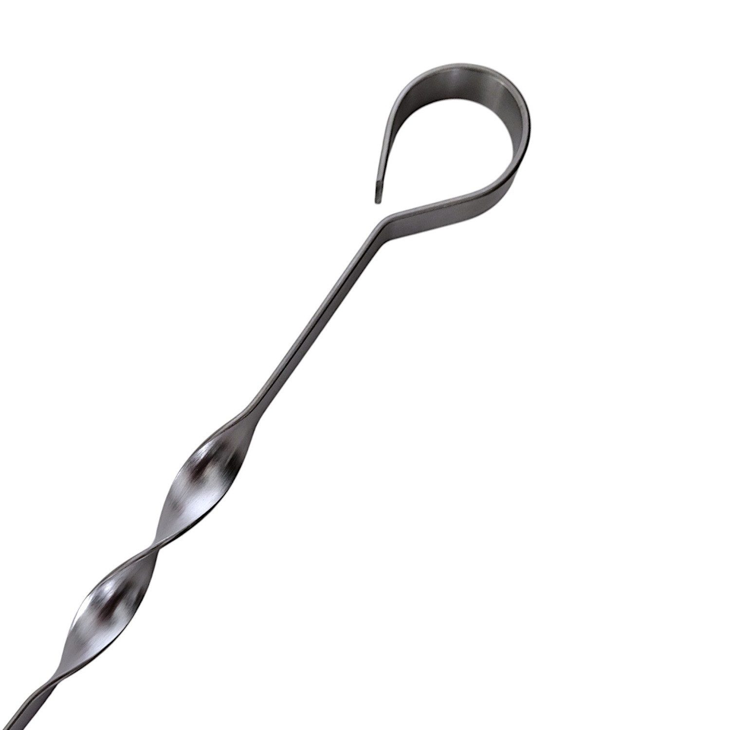 Grillpeter Schaschlikspieße Grillpeter Schaschlik Spieße Edelstahl 10 Stück 60 cm mit Tasche