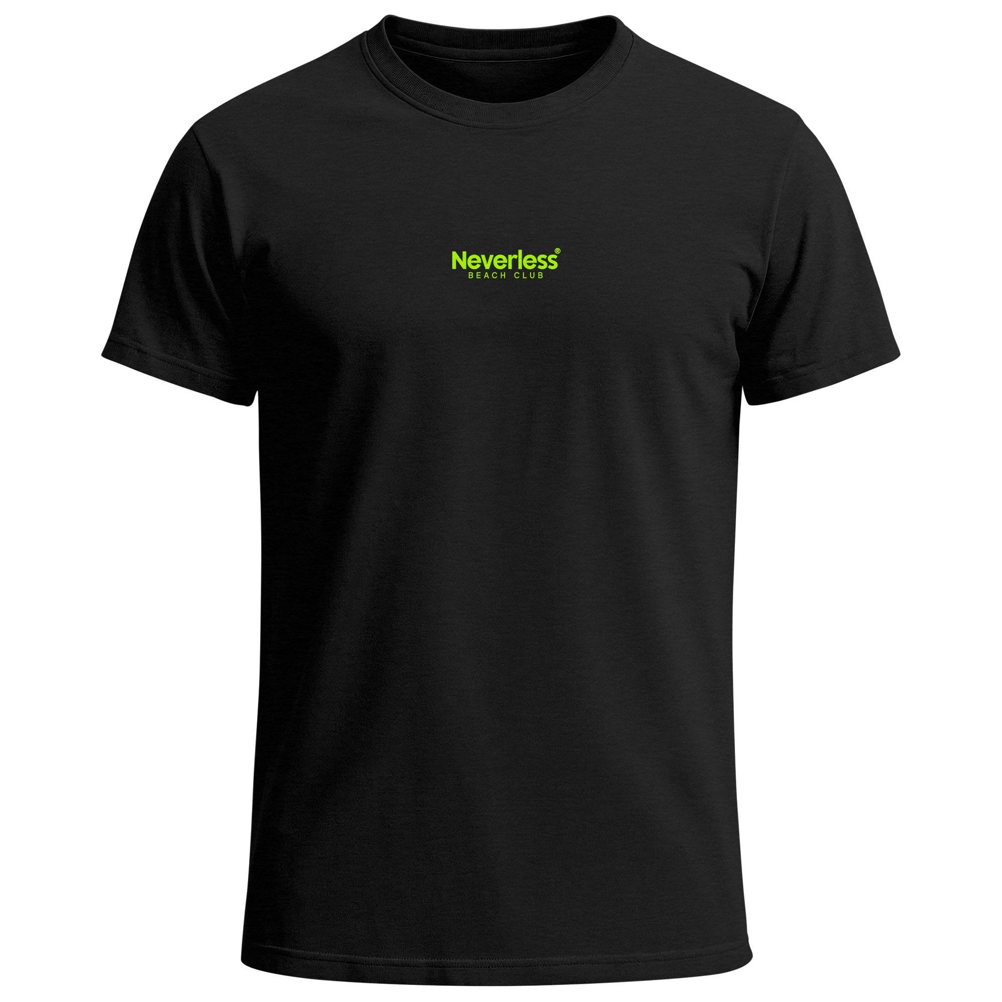 Neverless Print-Shirt Herren T-Shirt Backprint Sommer Funshirt mit Palmen P günstig online kaufen