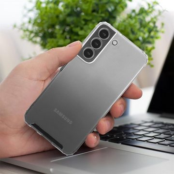 CoolGadget Handyhülle Farbverlauf Twilight Hülle für Samsung Galaxy S21 6,2 Zoll, Robust Hybrid Slim Cover Kamera Schutz Hülle für Samsung S21 5G Case