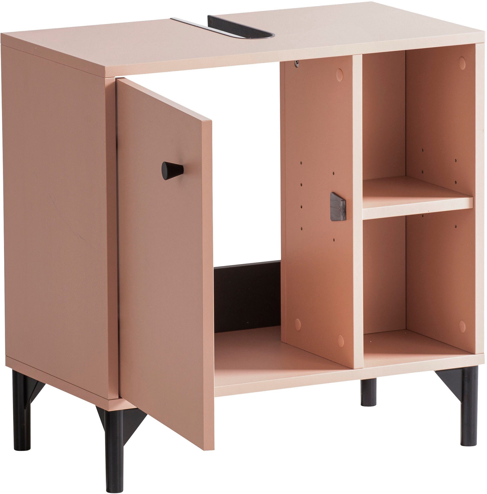 Schildmeyer Waschbeckenunterschrank Smash, Waschbeckenunterschrank, Made in Germany, B: 60 cm Solide Verarbeitung - Dieses Produkt ist in Deutschland gefertigt