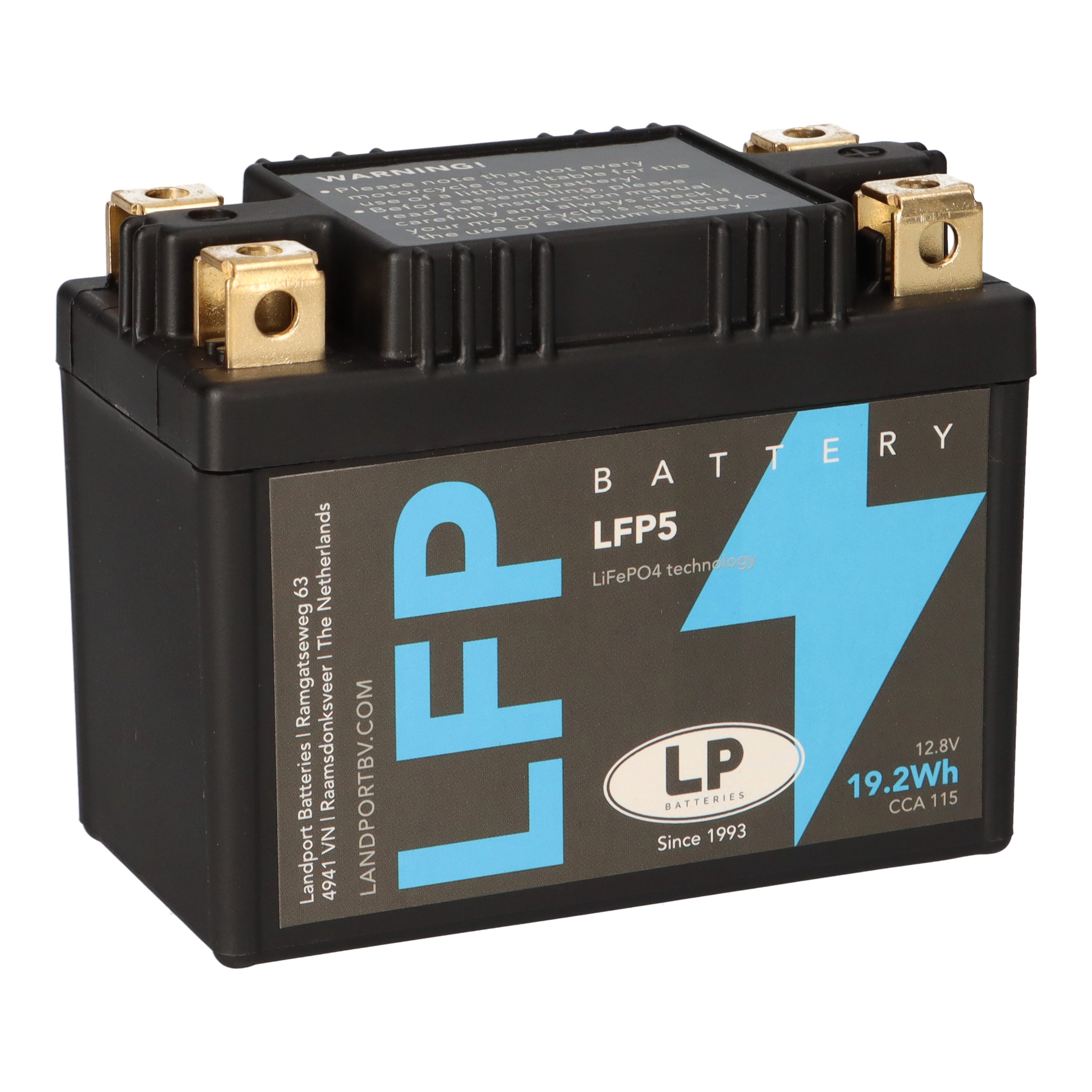 Batterie LiFePO4 12,8V 19,2Wh für Motorrad Startbatterie ML LFP5 Bleiakkus