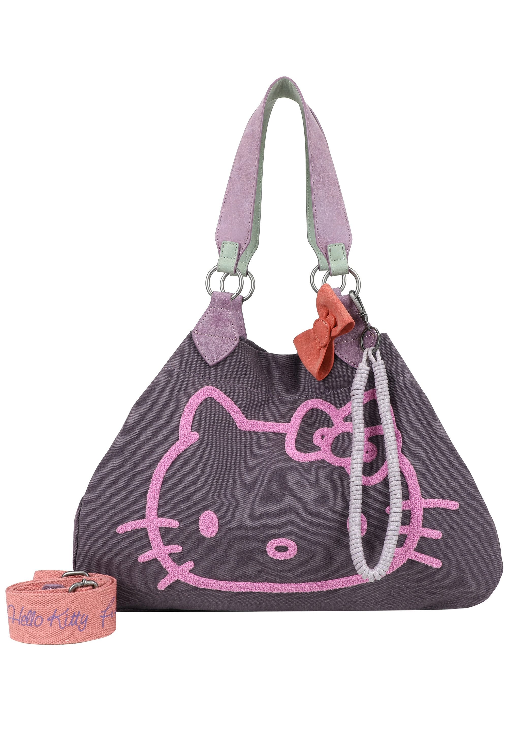 Fritzi aus Preußen Henkeltasche Izzy Medium Limited Head Flocked, im tollen Hello Kitty-Design