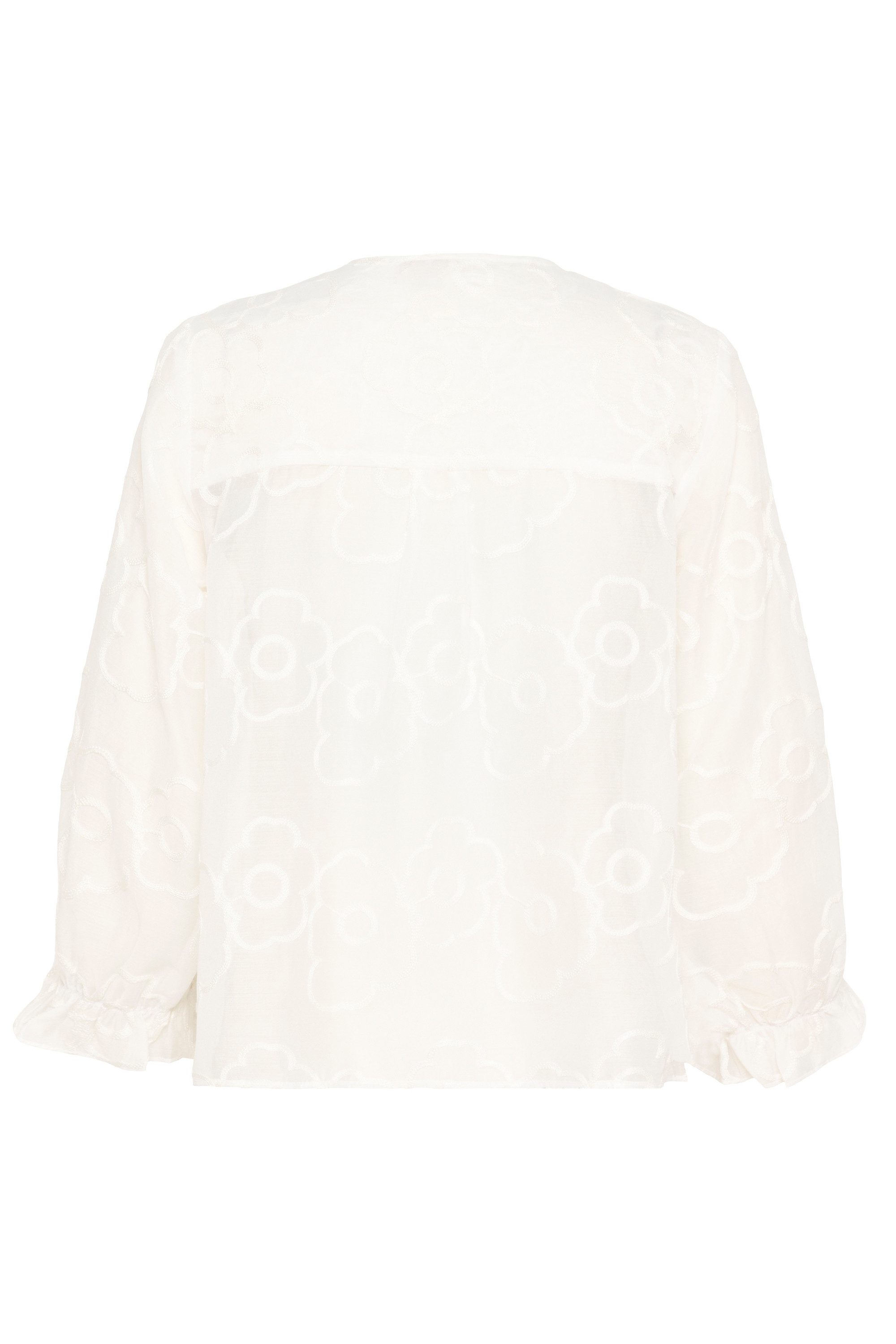 Culture Langarmbluse Langarm-Bluse CUflorisa