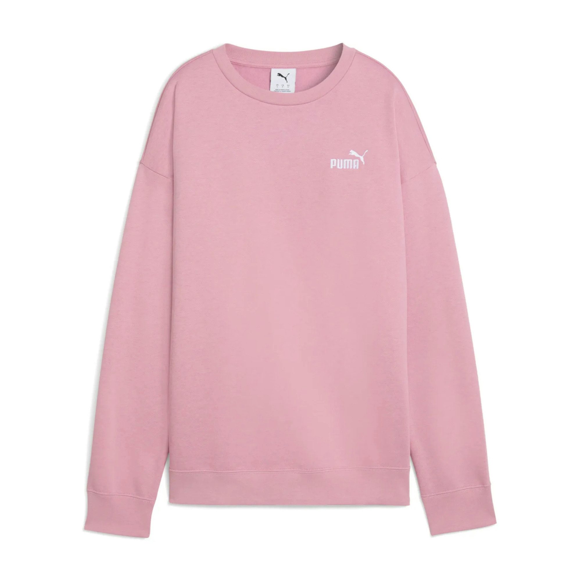 PUMA Fleecepullover Puma Damen Pullover ESS Small No.1 Logo Relaxed Crew FL 633268