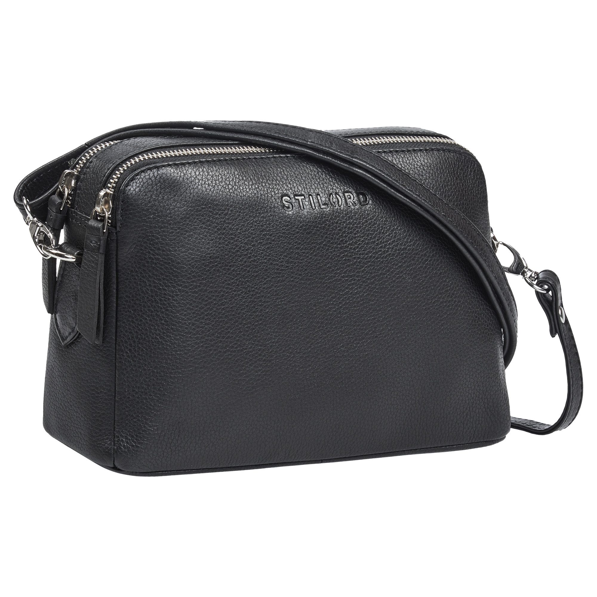 Handtasche "Rosie" Vintage Umhängetasche Damen Leder Klein