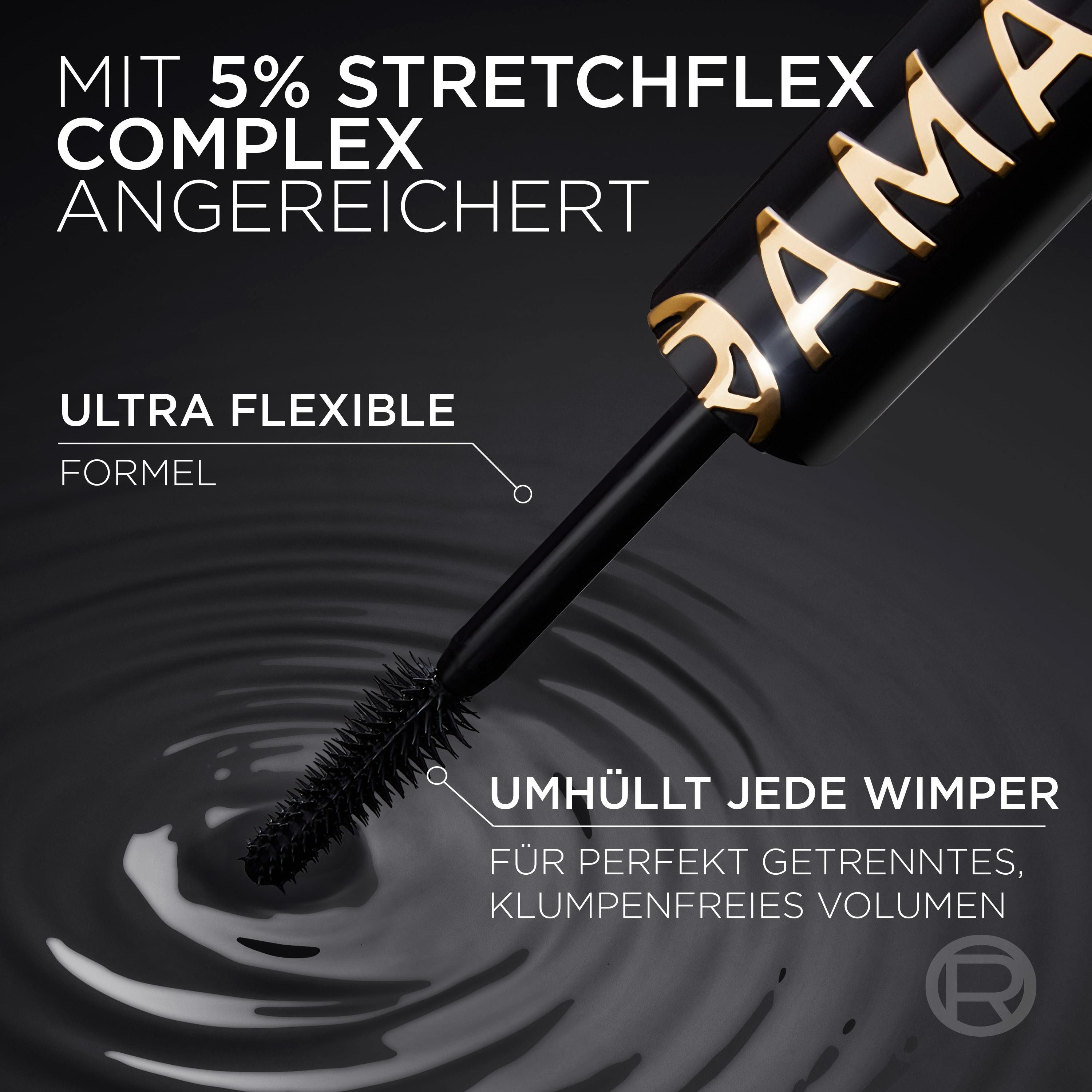 L'ORÉAL PARIS Mascara VOLUME MILLION LASHES PANORAMA MASCARA, definiert, verdichtet und verlängert, 1,4fach größer aussehende Augen. – Bild 5 von 5