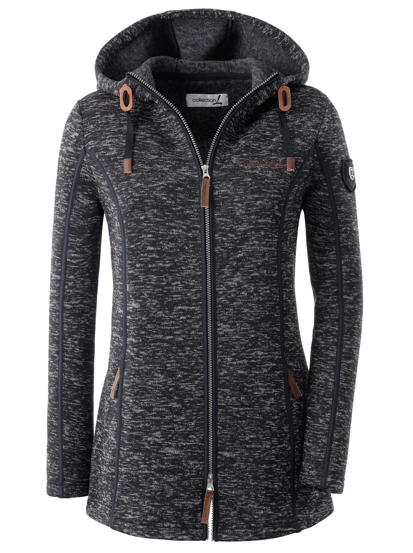 casual looks jacke mit kapuze in weiss casual looks jacke mit kapuze in weiss