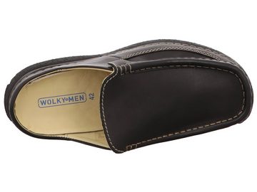 WOLKY Roll Slide Men Schwarz Clog