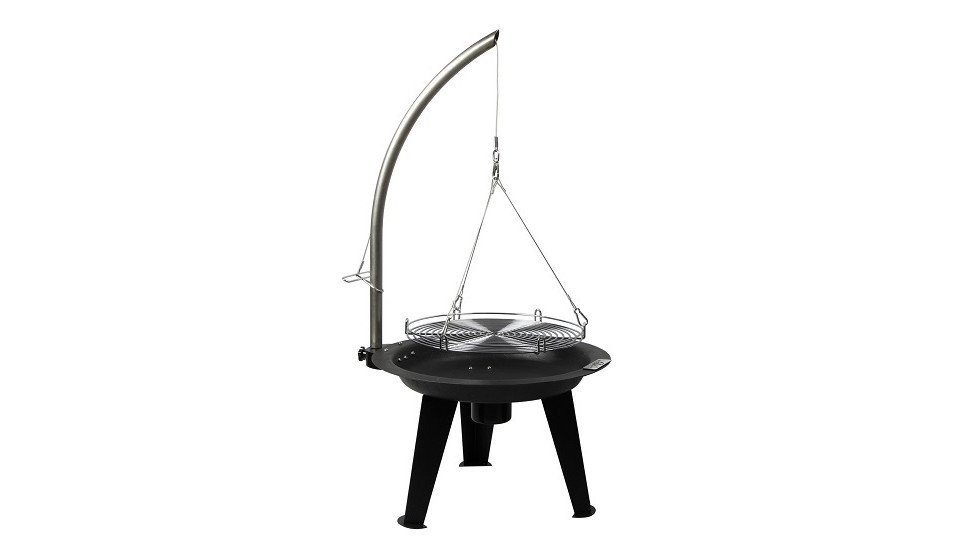 Primaster Holzkohlegrill Primaster Schwenkgrill Twister XL emaillierte, Standfest