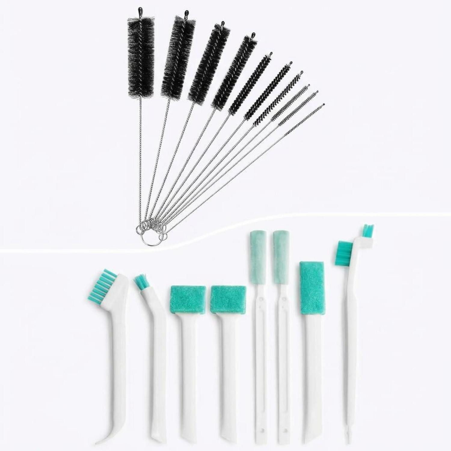 LuxusKollektion Reinigungsbürsten-Set Reinigungsbürsten Set 18 Teile, (1-tlg)