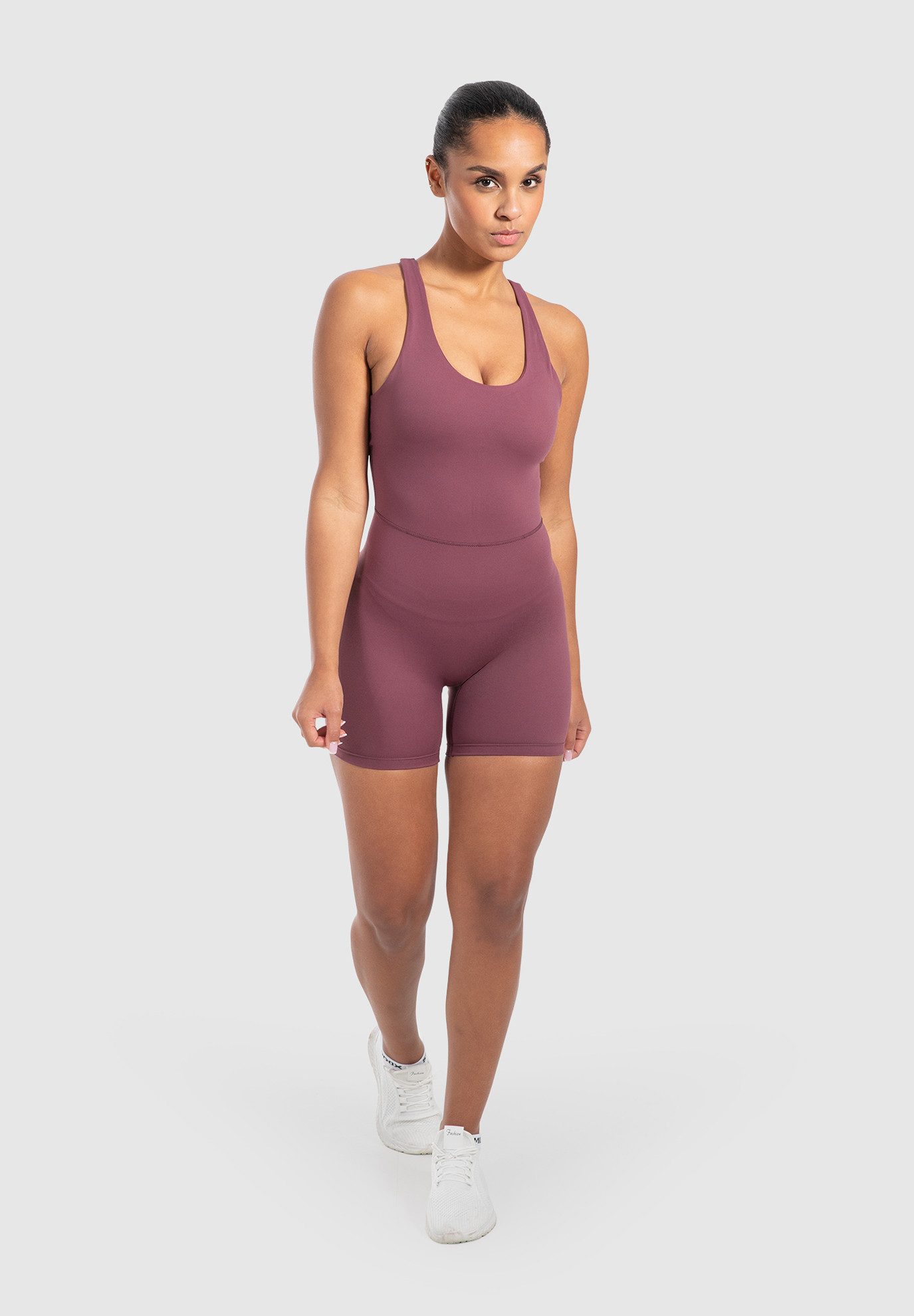 Smilodox Jumpsuit Aleyna, ärmelloser Einteiler kurz, Overall mit Shaped Fit günstig online kaufen