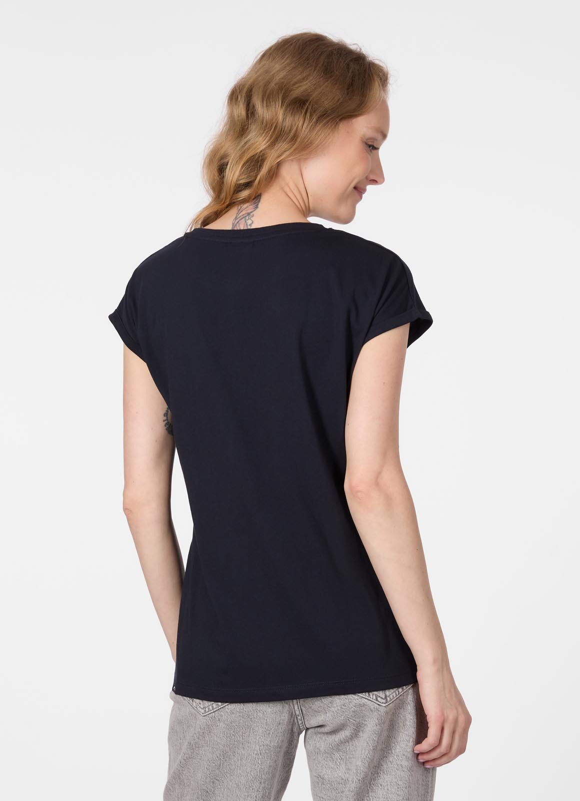 Ragwear Kurzarmshirt DIONA Bestseller aus fließender Baumwoll-Modal-Mischung