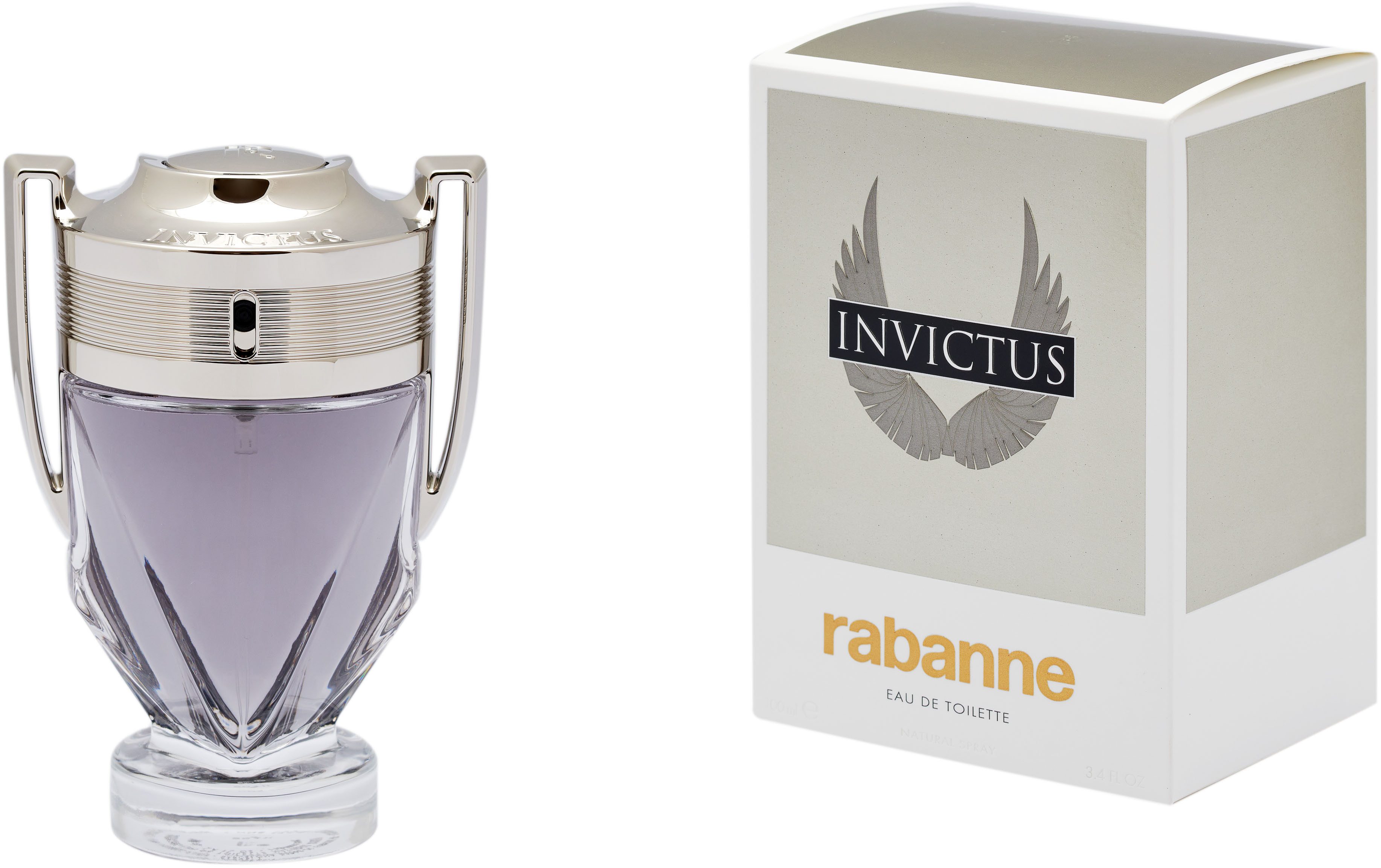 paco rabanne Eau de Toilette Invictus, mit frischer Duftnote