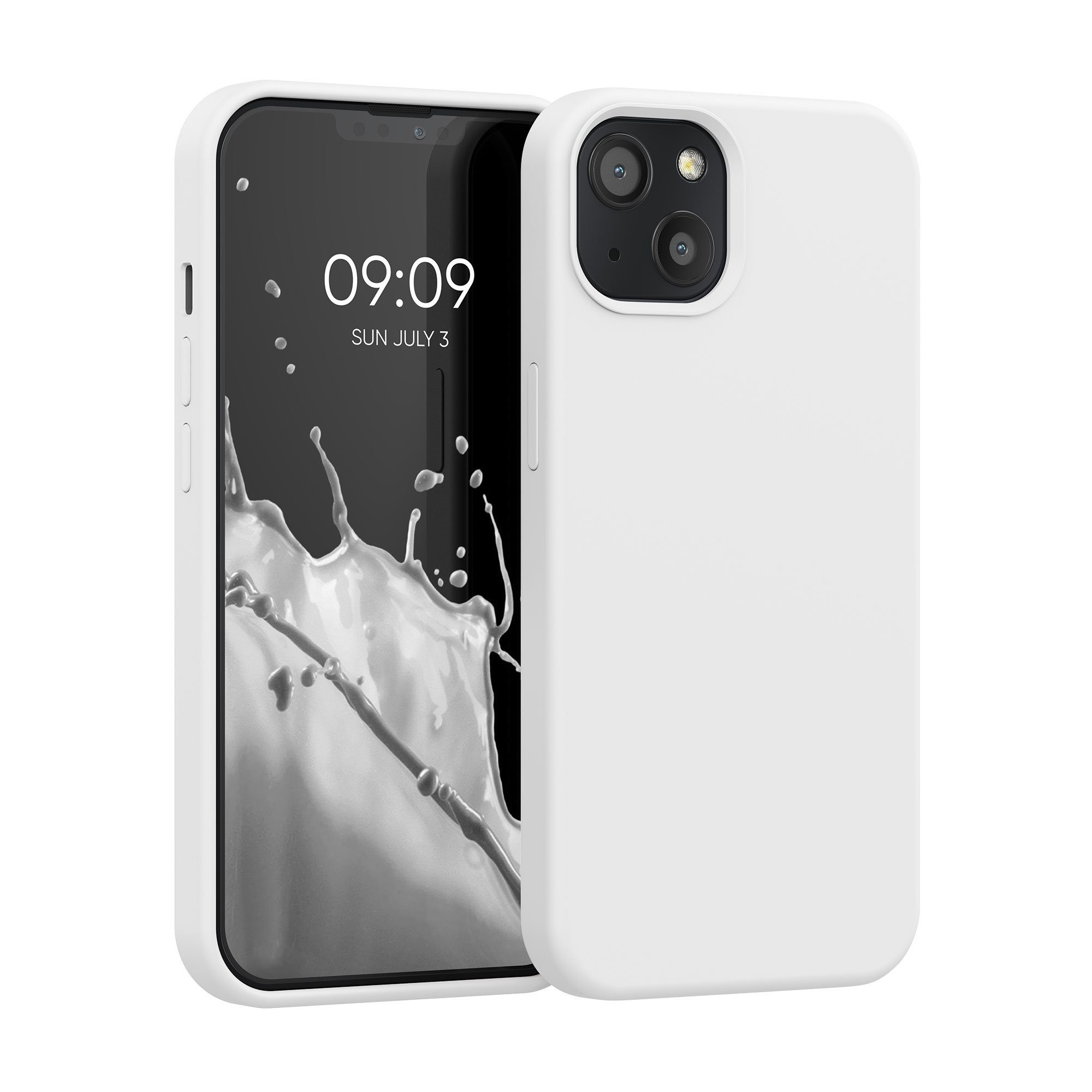 kwmobile Handyhülle Hülle für Apple iPhone 13, Hülle Silikon gummiert - Handyhülle - Handy Case Cover