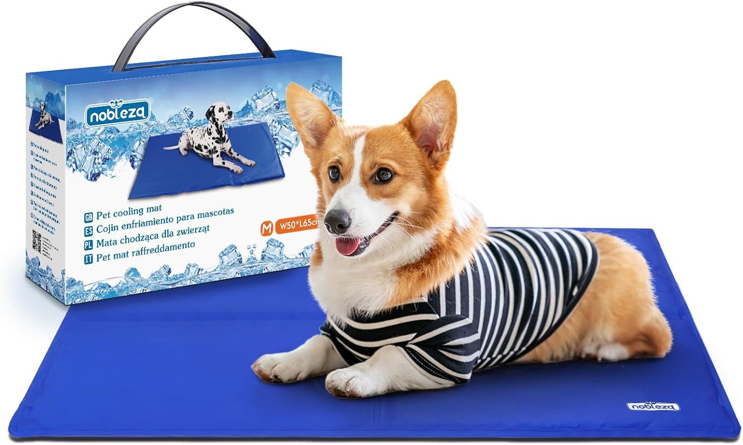 nobleza Hundematte Kühlmatte Hunde Selbstkühlend Welpe günstig online kaufen