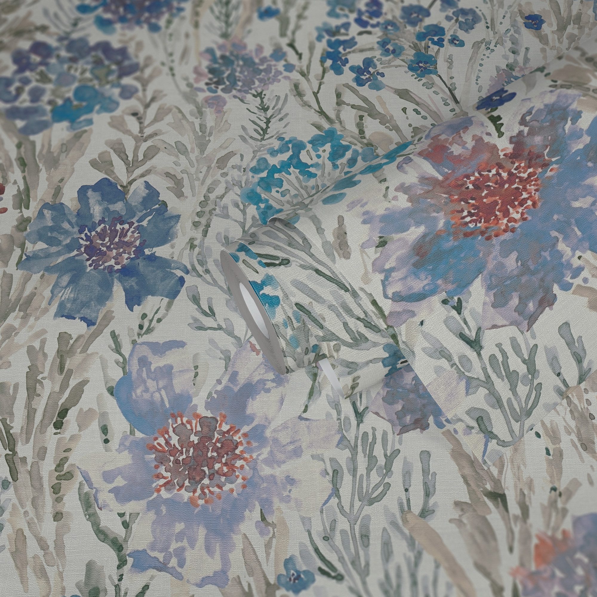 A.S. Création Vliestapete Aquarell Dreams Blumen-Tapete günstig online kaufen