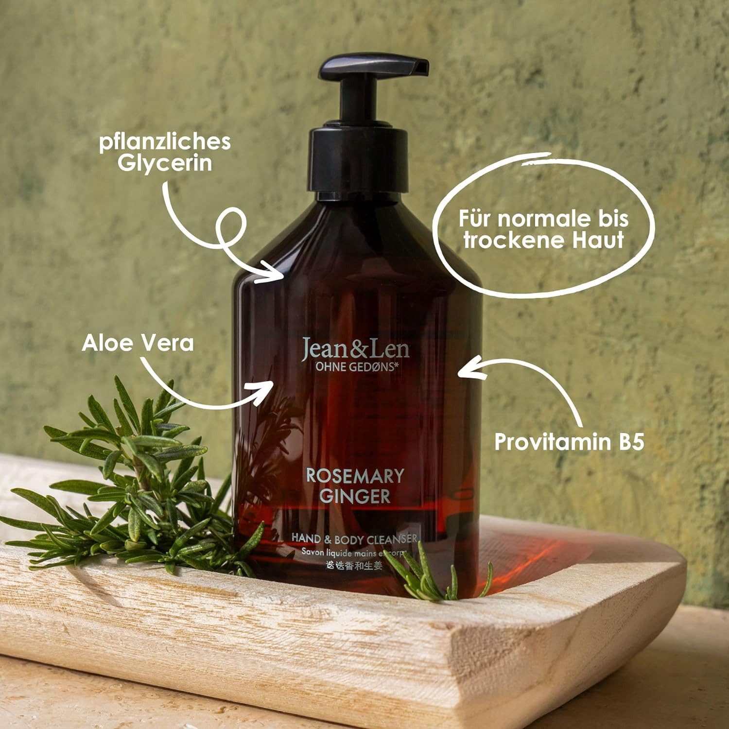Jean & Len ohne Gedons* Handseife Körper- & Handseife - Hand & Body Cleanser