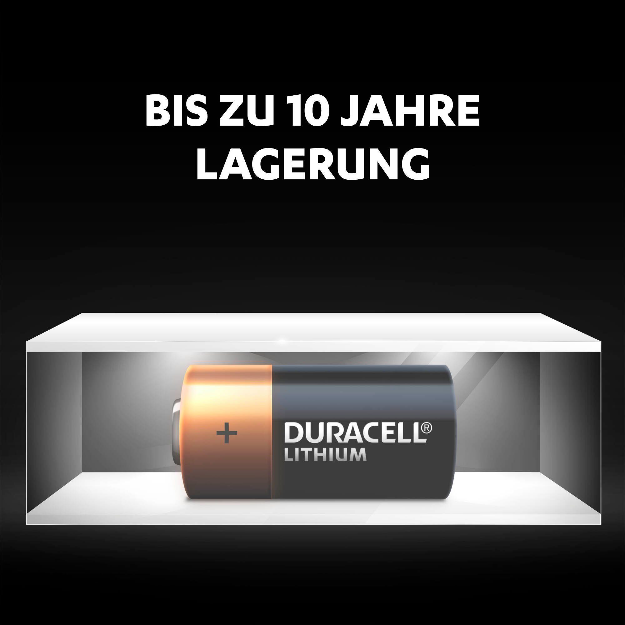 Duracell 2er Pack Photo Batterie, (2 St) CR2
