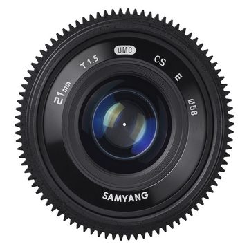Samyang MF 21mm T1,5 Video APS-C Sony E Weitwinkelobjektiv