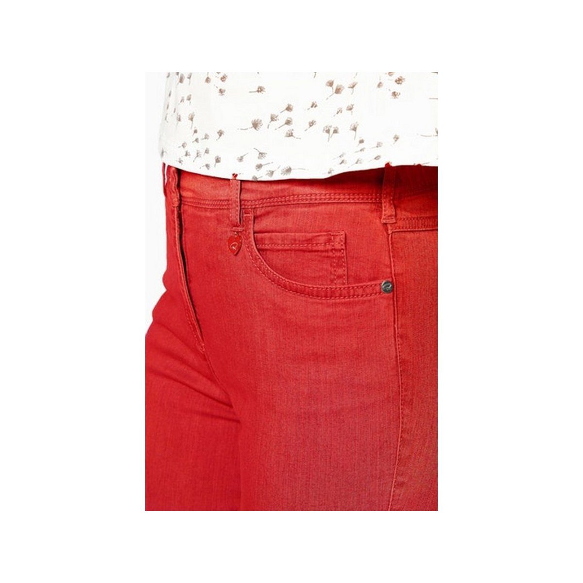 TONI (1-tlg) 5-Pocket-Jeans rot