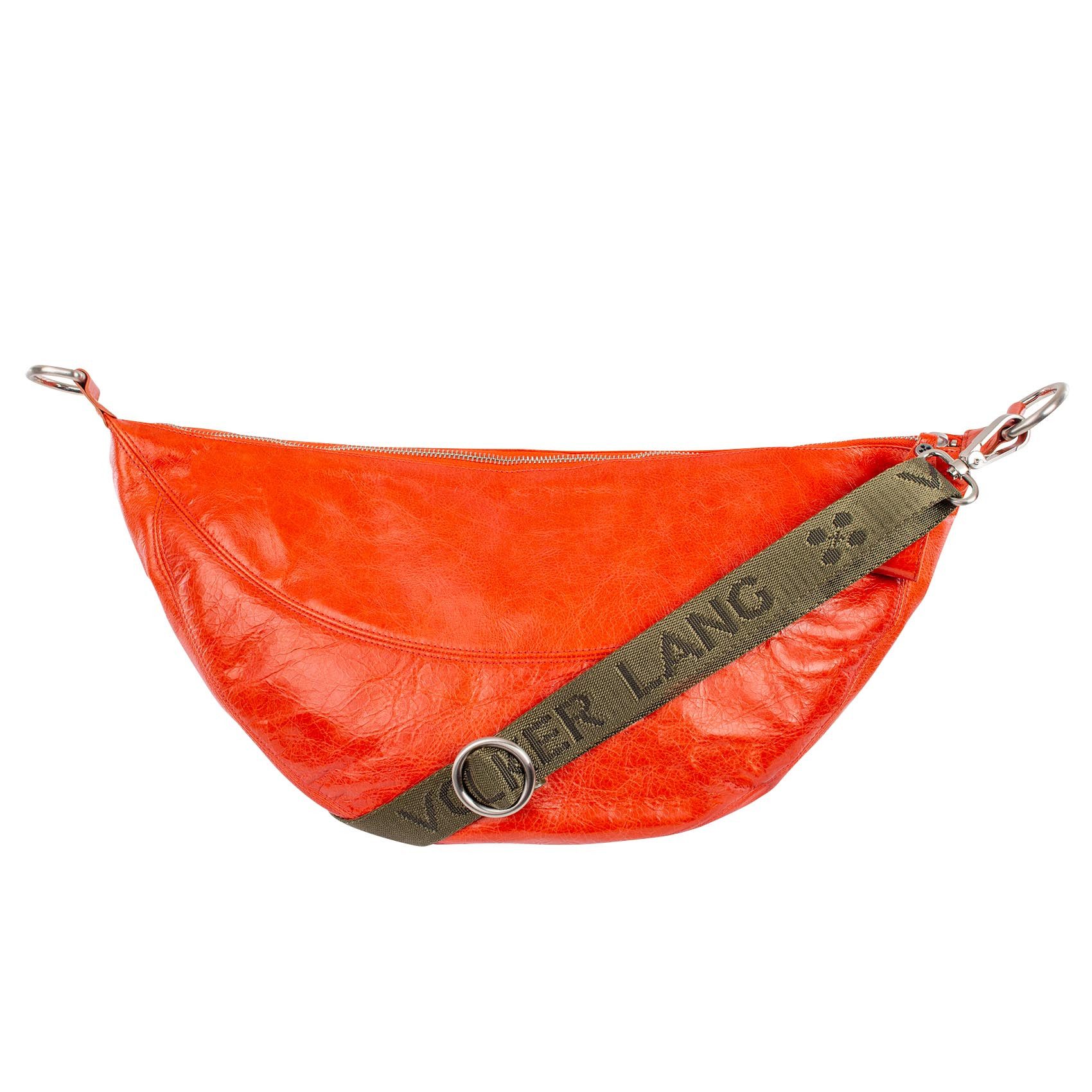 VOLKER LANG Umhängetasche LUNA, MB2 -Elegante Halbmond-Umhängetasche für Alltag & Reisen