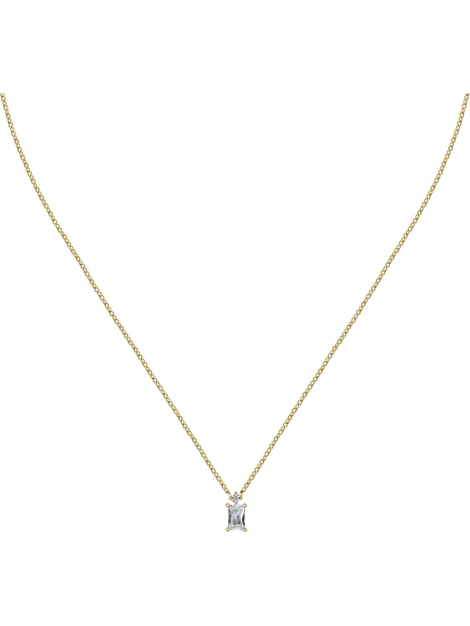 CHRIST Silberkette CHRIST Damen-Kette 925er Silber, recycelt Zirkonia günstig online kaufen