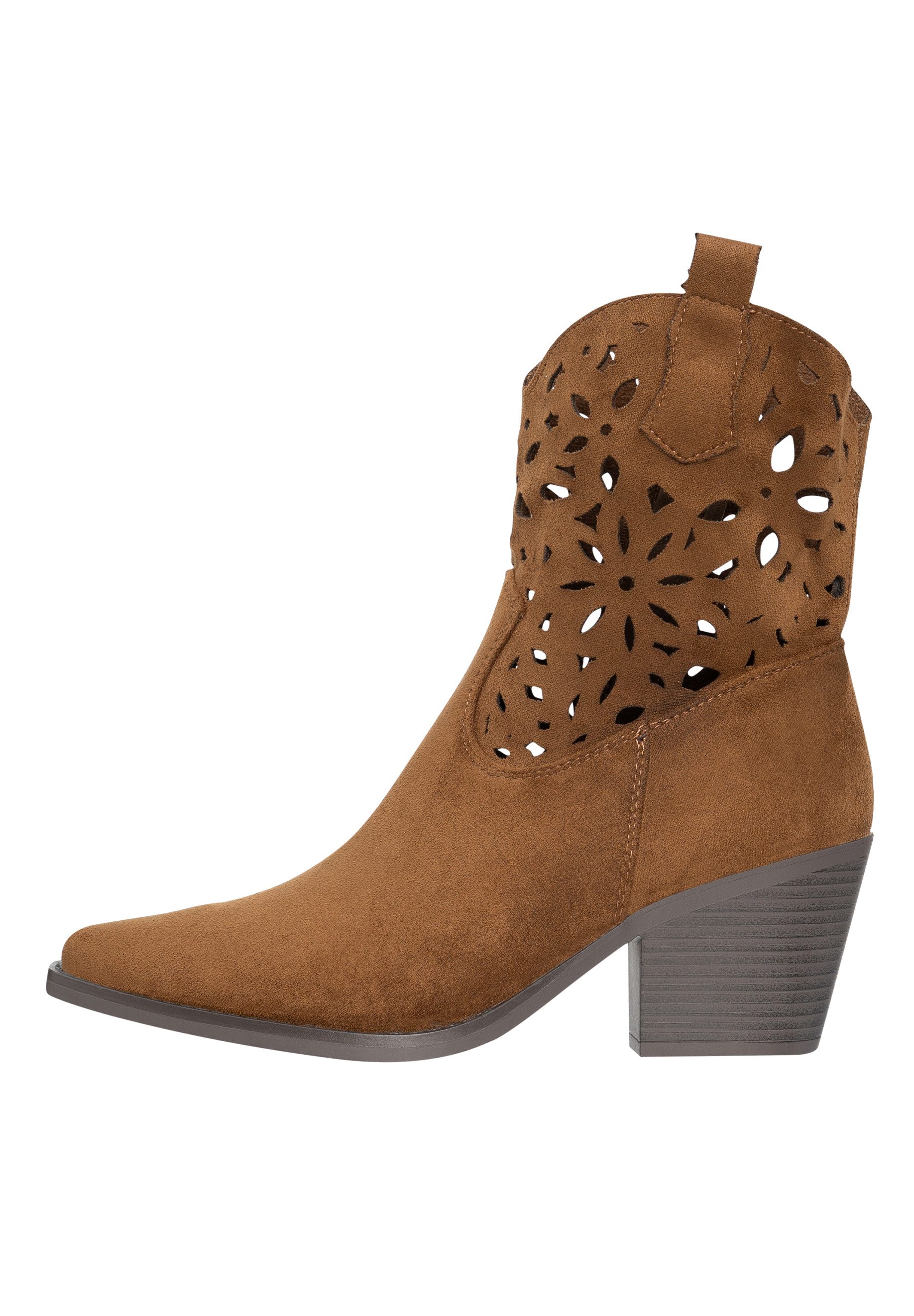 Salinyang Stiefeletten Cowboy Stiefelette
