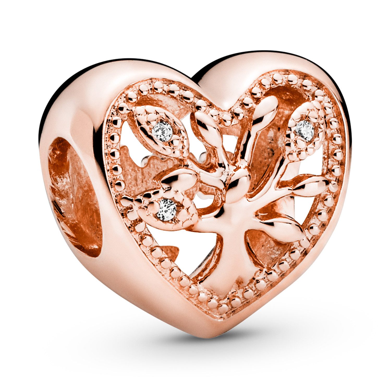Pandora Bead Bead-Charm Herz Familienstammbaum