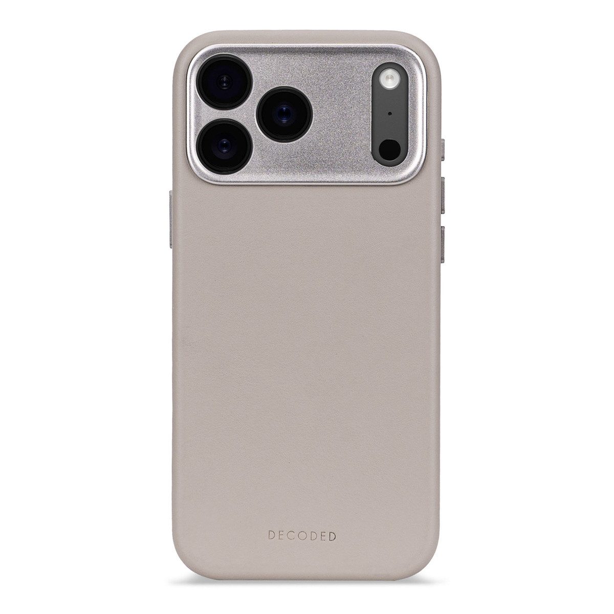 DECODED Backcover Decoded Leather Backcover MagSafe Apple iPhone 17 Pro Max - Solid Clay