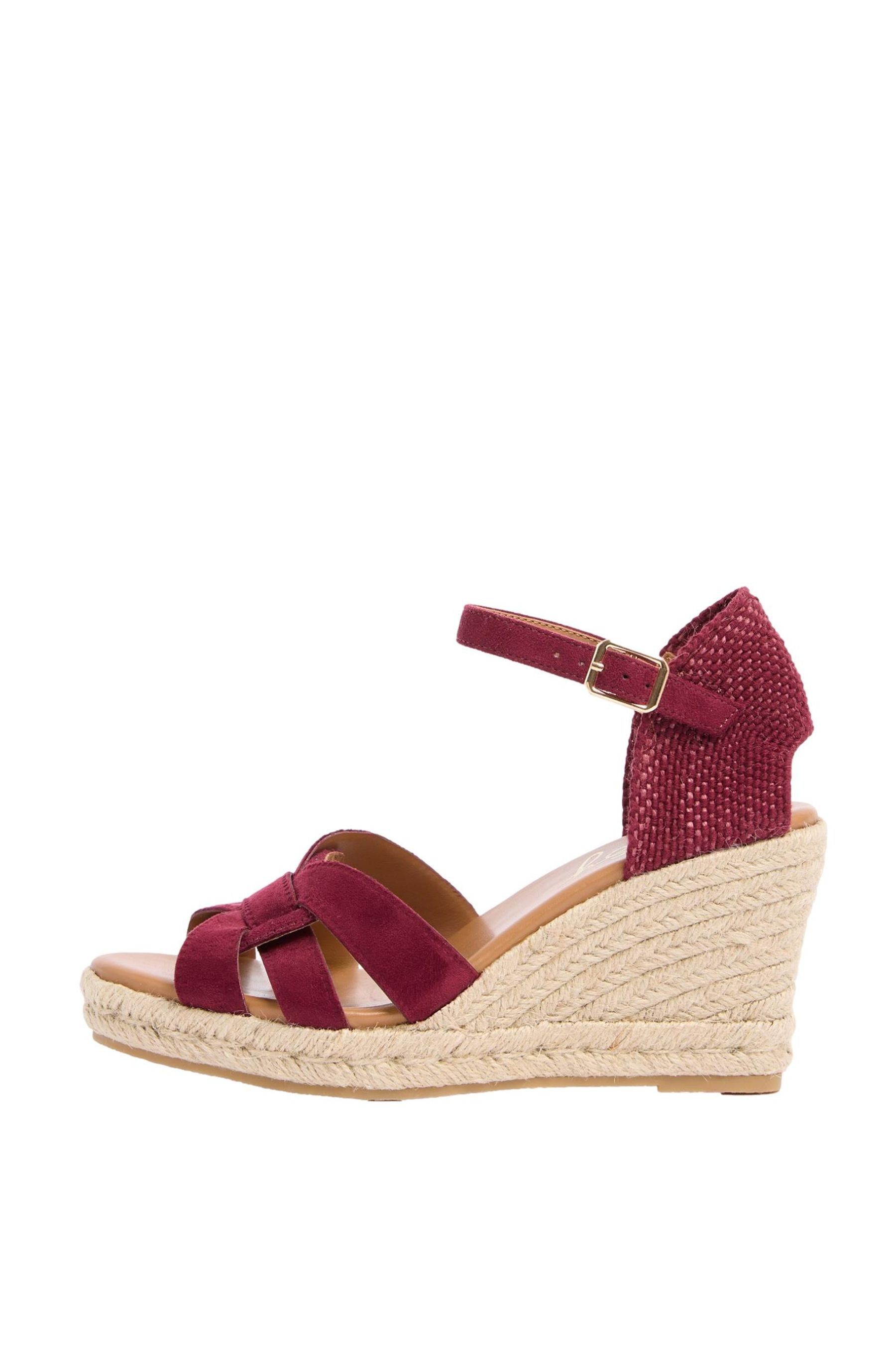 LIPSY Lipsy Espadrilles mit Keilabsatz und Webriemen Keilsandalette