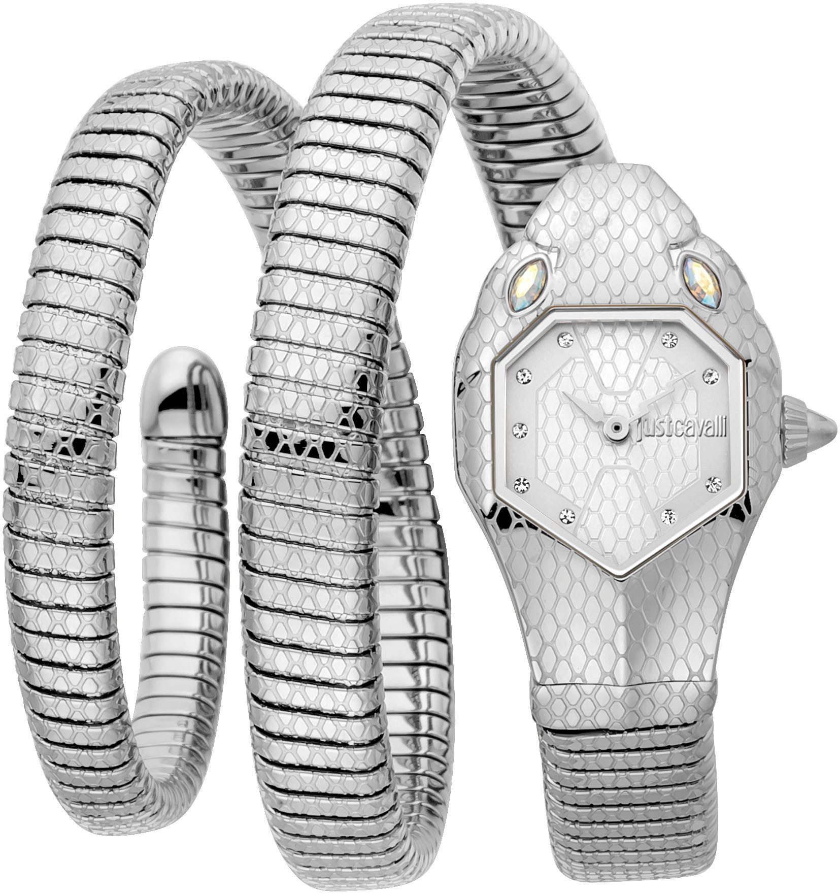 Just Cavalli Time Quarzuhr Serpente doppio JC1L168M0015, Damenuhr, Armbandu günstig online kaufen
